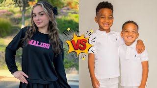 Giana Rose Rock Squad Vs Kyrie Prince The Prince Family Lifestyle Comparison [upl. by Shaffer756]