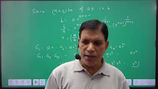 Geometric Progression AM GM HM  Class 11 Maths  IIT JEE  Omega Pro Classes  By RKSingh Sir [upl. by Caine]