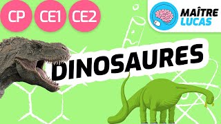 Les dinosaures  CP  CE1  CE2  Cycle 2  Questionner le monde  Sciences [upl. by Sekyere31]