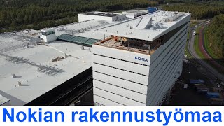 Nokian rakennustyömaa Oulussa 2424 [upl. by Fisuoy]