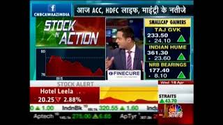 Tradebulls Mr Sacchitanand Uttekar on CNBC Awaaz Pehla Sauda on 18 April 2018 [upl. by Lledniuq]