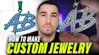 How To Make A Custom Piece Of Jewelry NEVER Overpay A Jeweler Again [upl. by Hsirt]