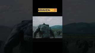 Kraven The Hunter  💯 Marvel new movie trailer kraventhehuntermarvelstudios [upl. by Turmel]