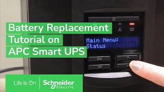 Battery Replacement Tutorial on APC Smart UPS  SMT Series 1000 amp 1500  Schneider Electric Support [upl. by Lorene]