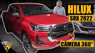 HILUX SRX 2022  AGORA COM CÂMERA 360° E AR DUAL ZONE [upl. by Corrianne]