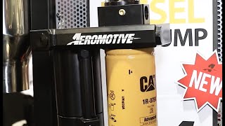 PRI 2015  Aeromotive Pro Stock and Diesel Fuel Pumps [upl. by Katlin]