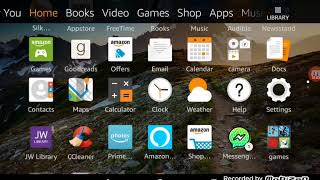 How to record ur screen on kindle fire [upl. by Adnohral]