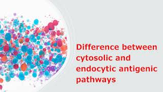 Difference between cytosolic and endocytic antigen processsing pathways [upl. by Esilram90]