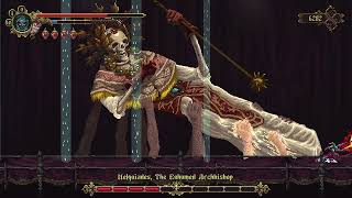 Blasphemous Melquíades The Exhumed Archbishop Boss Battle [upl. by Roselyn]