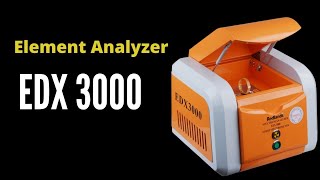 Redlands Gold Testing XRF Machine Element Analyser EDX 3000 [upl. by Neelik]