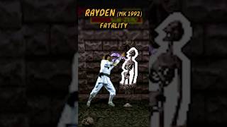 RAYDENs fatality MORTAL KOMBAT 1992 snes mortalkombat [upl. by Zysk]