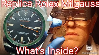 Replica Rolex Milgauss Whats Inside [upl. by Mastat485]