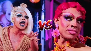 Yvie Oddly Vs Vanessa Vanjie Mateo  Rupauls Drag Race Season 11 Untucked Episode 7 [upl. by Atinek393]