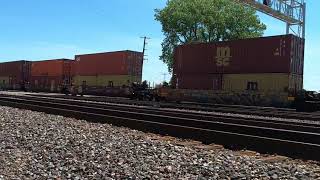 Epicz BNSF 6990 unit from Casselton train derailment at N Will Road [upl. by Asilehc621]