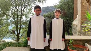 Hear the Montserrat Boy Choir on November 11 [upl. by Ayram]