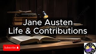 Jane Austen  Life Literature amp Achievements  Lesson Discussion Learning Tool  Audio [upl. by Horne]