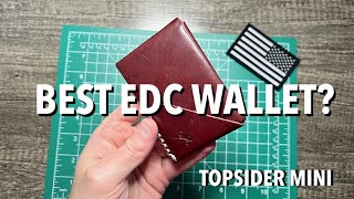 Open Sea Leather Co  Topsider Mini Wallet Review [upl. by Mart]