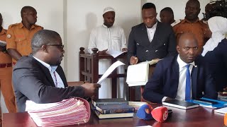 Esanyu Mu Kooti Omulamuzi Asomye Obujulizi Obutasa Hajji Ali Omusango Agusibude Eduulu Nevuga [upl. by Leksehcey487]