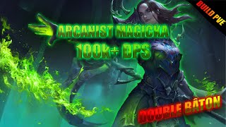 ESO PVE BUILD  Arcaniste DPS MAGIE 100k  NECROM [upl. by Parrie357]