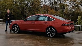 2024 Honda Accord Hybrid Sport  Is It BETTER Than Ever [upl. by Moth291]