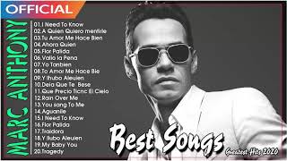 MARC ANTHONY Greatest Hits Full Album  Best Songs of Marc Anthony Nonstop Playlist [upl. by Hamimej]