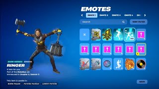 NEW RINGER EMOTE  METALLICA FORTNITE [upl. by Reseda]