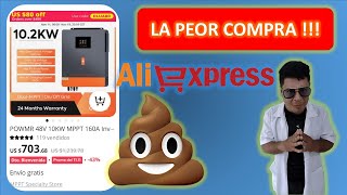 ✅LA PEOR COMPRA Inversor hibrido 220 V [upl. by Neurath677]