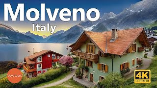 Molveno Italy  Walking Tour 4K UHD [upl. by Nylicaj340]