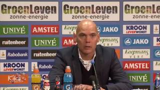 Persconferentie sc Heerenveen  PSV [upl. by Yursa]