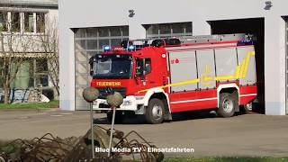 DOPPEL RW  NEUER RW Einsatzfahrten FW Wendlingen amp DRK Wendlingen zu COAustritt [upl. by Aehsa]