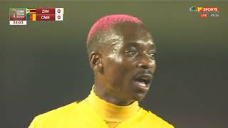 Zimbabwe vs Cameroon 00 Highlights 1st Half Chances missed [upl. by Novihs]