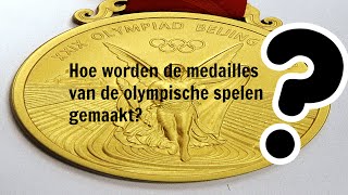 Hoe worden de medailles van de olympischespelen gemaakt [upl. by Etnaud]