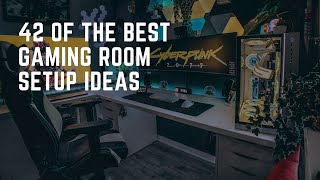 42 Of The Best Gaming Room Setup Ideas [upl. by Cherri]