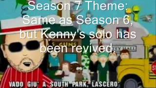 Every Single South Park Theme [upl. by Corsetti]