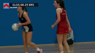 Netball University of Gloucestershire v Bristol University  Part 2 [upl. by Codd]