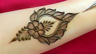 New stylish front hand mehndi design  Mehndi ka design  mehndi design  mehndi  mehandi [upl. by Rella]