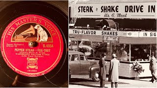 Washboard Rhythm Kings  Pepper Steak  78 rpm  HMV B4954  1933 [upl. by Stuart]