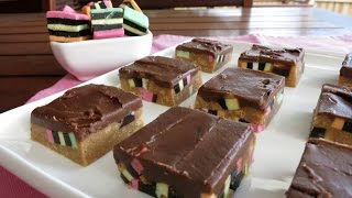 Liquorice Allsorts Slice [upl. by Aun]