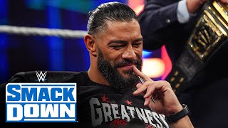 LA Knight brawls with Roman Reigns and Jimmy Uso SmackDown highlights Oct 27 2023 [upl. by Anitsrhc]