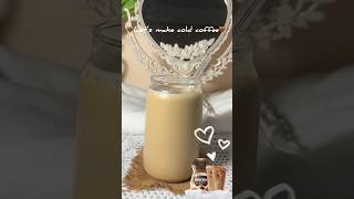 Cold coffee recipe shorts shortsvideo trending coldcoffee viralvideo youtubeshorts aesthetic [upl. by Saxen]