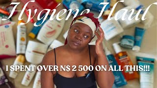 HYGIENE HAUL DISCHEM CLICKS PEP HOME amp MR PRICE NAMIBIAN YOUTUBER [upl. by Agan]