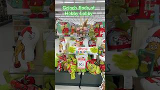 thegrinch grinch grinchmas hobbylobby hobbylobbyhaul christmasdecor decor holidaydecor asmr [upl. by Crispas]