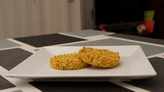 Receta de tortitas de garbanzos  A Los Fogones [upl. by Kirat543]