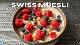 🇨🇭The Original Overnight Oats  Swiss Bircher Muesli [upl. by Leah]