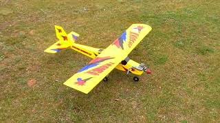 Kyosho Trainer 40  Maiden Flight [upl. by Lynden]