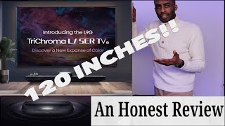 HISENSE L9G 120 inch VERY Honest REVIEW  HERVEs WORLD Episode 542 [upl. by Nediarb]