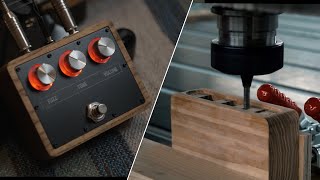 Making DIY Guitar Fuzz In A Wooden Enclosure [upl. by Bloem]