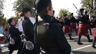 ILT City of Invercargill Highland Pipe band  Winning G4A Street March  Nationals 2014 [upl. by Adnauq]