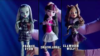 Monster High Frightfully Tall Ghouls Commercial 2015 [upl. by Ahsit]