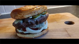 How to cook wagyu burger  Perfect wagyu burger  wagyu burger using air fryer cooked to perfection [upl. by Vtarj561]